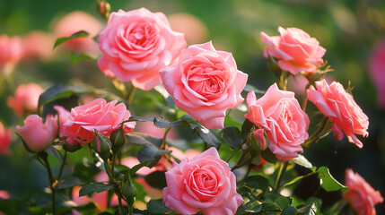 Close-up of beautiful rose flower image background featuring a close-up of a blooming rose with vibrant petals