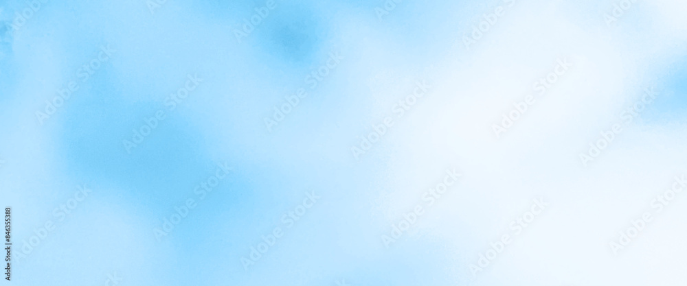 Wall mural vector abstract background blue and white gradient with soft blue gradient background grainy glowing