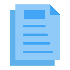 Obraz premium File flat icon