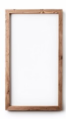wooden frame empty modern design