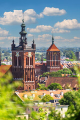 Brick gothic St. Catherine's Church, and St. John Cathedral, Gdańsk  © Maryna Konoplytska