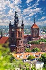 Brick gothic St. Catherine's Church, and St. John Cathedral, Gdańsk  © Maryna Konoplytska