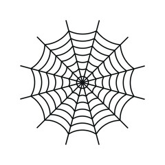 Spider Web Illustration