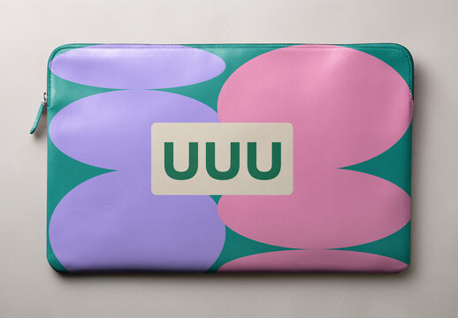 Laptop Sleeve Mockup With Generative AI