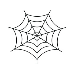 Spider Web Illustration