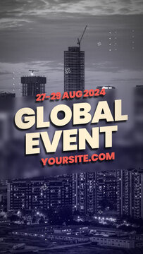 Social Media Story for Event