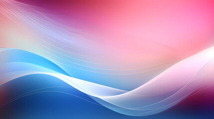Obraz premium Beautiful pink and blue gradient background