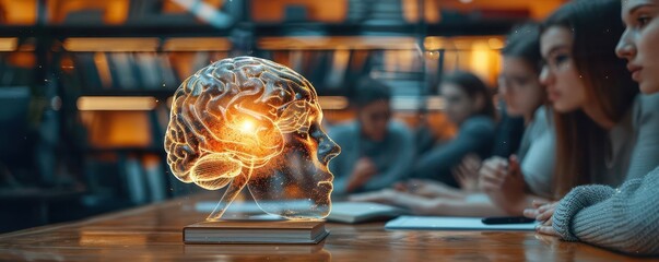 Explosive brainstorm session in an educational setting, representing the dynamic burst of ideas and learning ,The images are of high quality and clarity