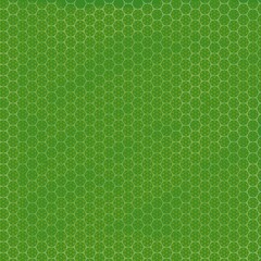 Geometric hexagon pattern, honeycomb olive green  background. Seamless line cube pattern.