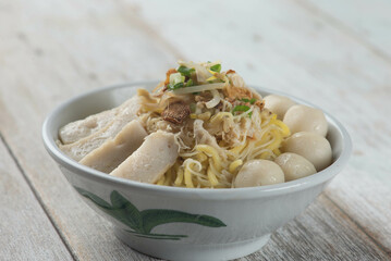 Fish ball noodles