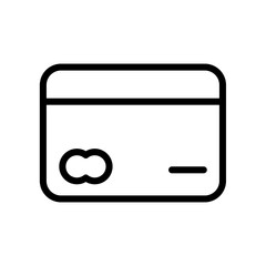 Credit Card Icon Ideal for Shopping and Finance Illustrations
