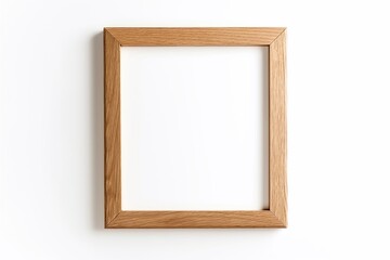 wooden frame empty modern design