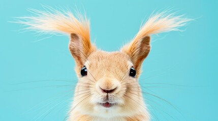 Obraz premium unblemished blue One eye peeks