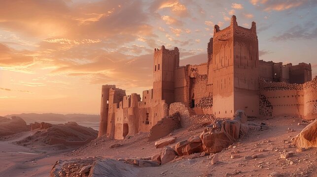 Riyadh Season showcases Diriyah Castle in the Kingdom of Saudi Arabia.