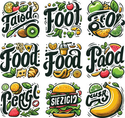 food logo by food