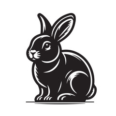 Obraz premium Art & Illustration Rabbit
