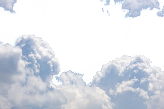 real clouds with transparent background in high resolution, fog