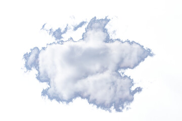 real clouds with transparent background in high resolution, fog