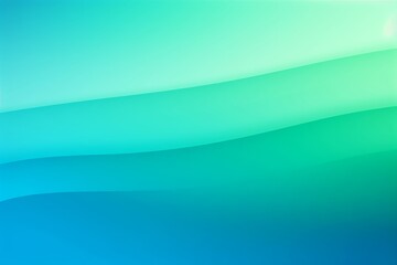 Fototapeta premium A simple ombre effect from blue to green for a smooth transition 