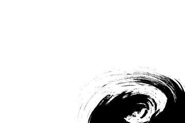 筆タッチの渦の背景素材