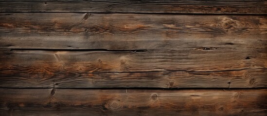 Fototapeta premium A weathered wooden surface with a rustic texture perfect for creating a captivating background in various creative projects The copy space image adds versatility and allows for creative placement of