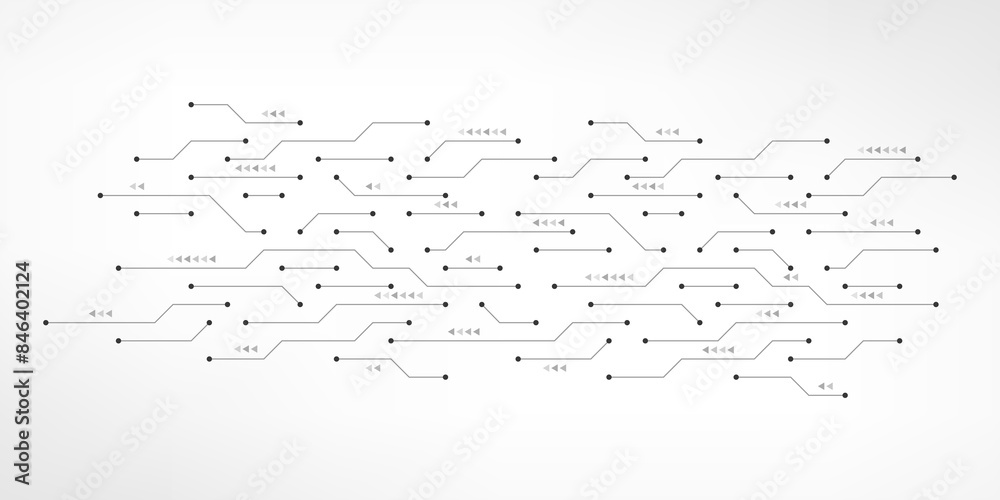 Poster circuit board texture with communication technology concept