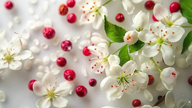 jasmine flowers background