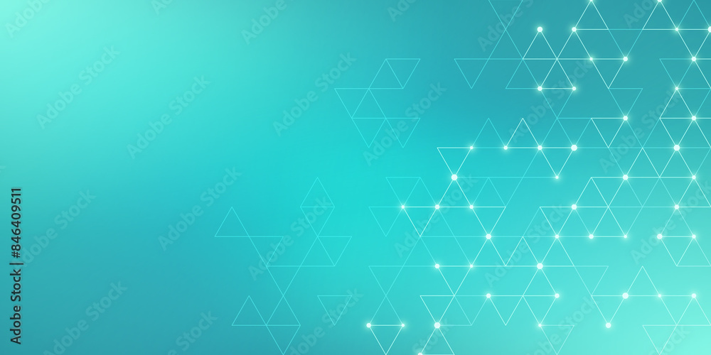Wall mural abstract background with a geometric pattern of triangle shapes. graphic design element