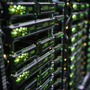 Graphics Processing Units (GPUs) have become the hardware of choice for deep learning due to their ability to perform parallel operations on large amounts of data.