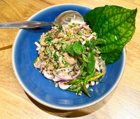 Spicy Minced Pork Salad