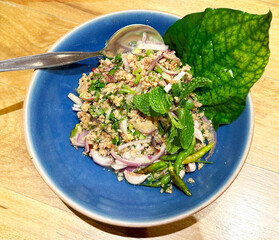 Spicy Minced Pork Salad