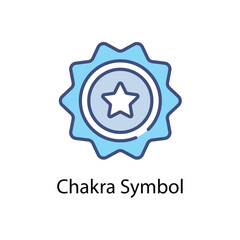 Chakra Symbol vector icon