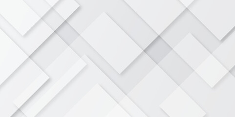 Abstract grey geometric vector background with soft shadow on neutral light grey textured background.3d architecture pattern design. Template for branding business .white paper texture background .