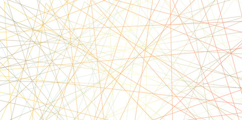 Abstract golden lines with white background polygonal shapes. Creative and geometric shape with white luxury pattern and paper texture design in illustration with white line background.	