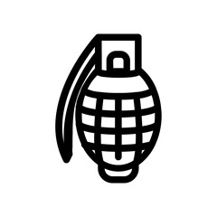 Fototapeta premium Grenade Icon