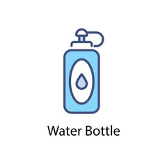 Water Bottle vector icon