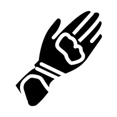 Obraz premium glove icon