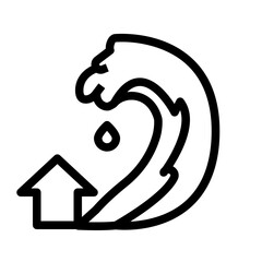 tidal wave icon