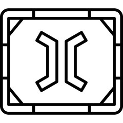 Narrow Bridge Icon
