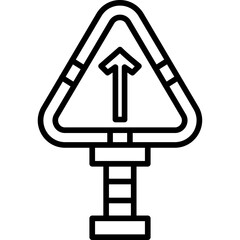 Ahead Only Icon