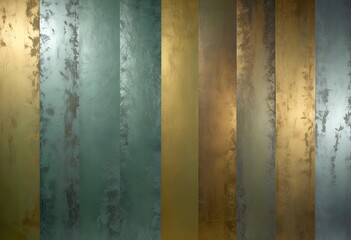 Metallic vertical rusty elements arranged side by side, texture, background, abstraction