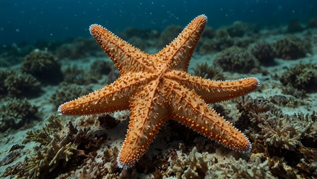 The conservation challenges facing starfish populations worldwide ai-generated