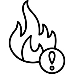 Fire Alert Icon