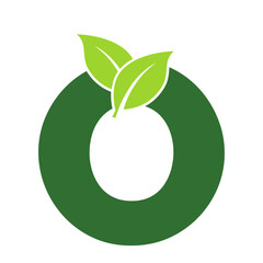 Leaf Letter O