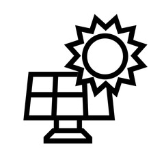 Photovoltaic icon