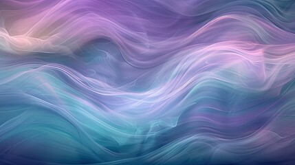Ethereal mist swirling in dreamy hues