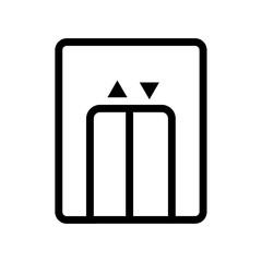 Elevator Lift Icon Perfect for Building and Accessibility Designs