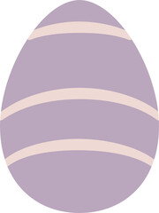Decoration Easter egg with colorful pattern.