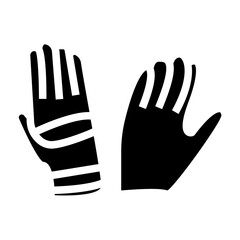 safety gloves icon