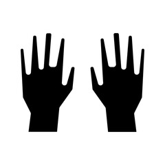 Obraz premium gloves icon